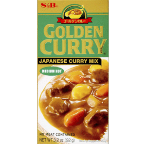 Golden curry med-hot